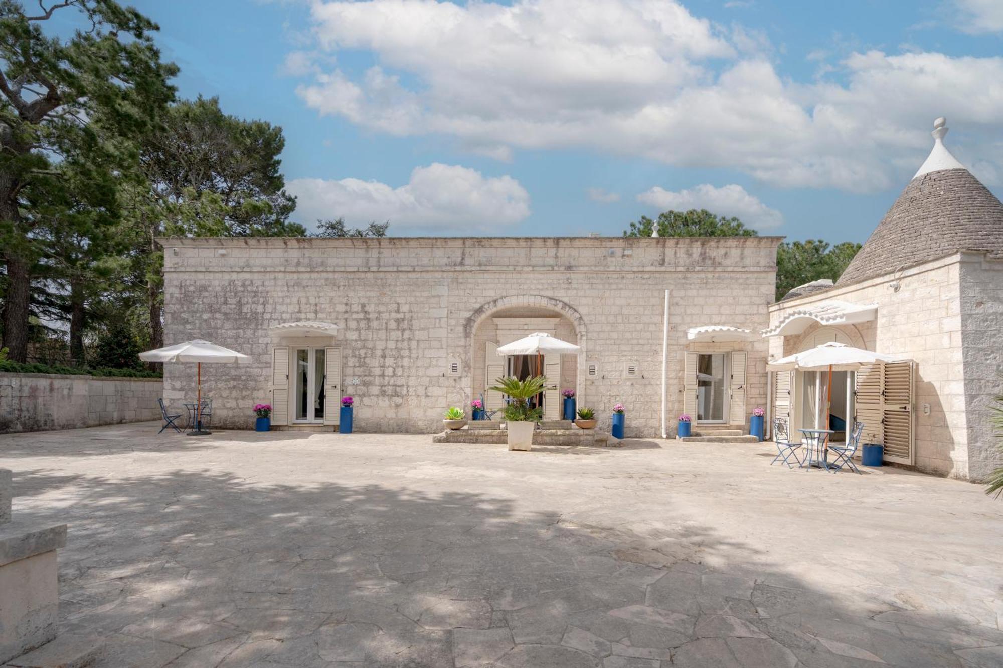 Вілла Borgo Lucia Сельва-ді-Фазано Екстер'єр фото
